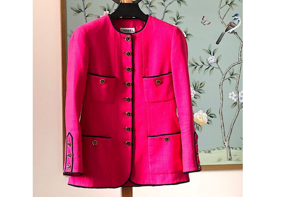 1994 Hot pink vintage Chanel jacket